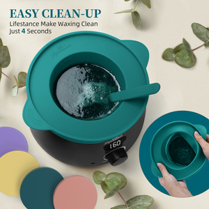 Lifestance Personnaliser Couleur Antiadhésive En Gros Épilation Réutilisable Résistant À La Chaleur Silicone Sans Cire Bol et Pot pour Le Visage - Product Image 4