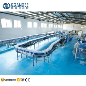 Automatic plastic bottle drinking water filling machine production line