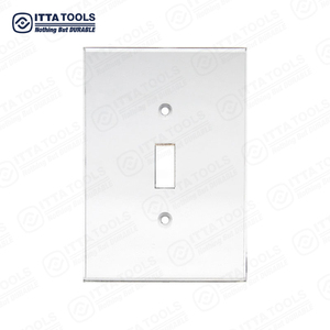 <strong>Mirror</strong> <strong>Light</strong> Switch Plates Single Toggle Switch <strong>Light</strong> Cover Clear Triple Decorator Glass <strong>Mirror</strong> Plate - Product Image 1