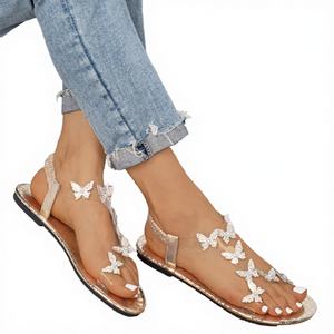 36-43 Size European and American Lace-up Fashion Trend Platform Rubber Soft Sole Summer Outdoor Beach <b>Sandals</b> - Product Image 4