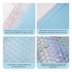 Sacchetti postali imballaggio resistente bolla busta imbottita in <span class=keywords><strong>plastica</strong></span> formato personalizzato pacchetto <span class=keywords><strong>di</strong></span> consegna per scarpe abbigliamento - Product Image 6