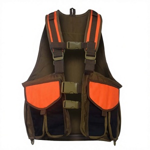 Chaleco de Caza Ligero de Verano para Hombre, de Poliéster/Algodón, de Secado Rápido, Casual, con Tirantes, Color Caqui y Naranja, para Caza en el Campo - Product Image 3