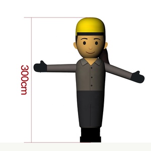 Muñeco Inflable Personalizado de Alta Calidad Directo de Fábrica para Publicidad - Product Image 2