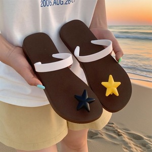 Tongs de créateur pour l'été, tongs de plage pour étudiantes, chaussures décontractées pour femmes pour les vacances en plein air - Product Image 3
