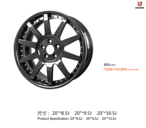 ล้อ HADISON HDC-3 ขนาด 18-22 นิ้ว แบบ 2 ชิ้น ทำจากคาร์บอนไฟเบอร์แท้ พร้อมแกนกลางทำจากแมกนีเซียมอัลลอย/อะลูมิเนียมฟอร์จ - Product Image 5