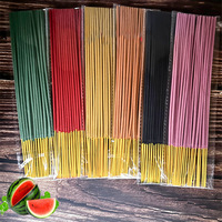 Hotverkopende sandelhoutfruitgeur 25cm wierookstokjes voor kantoor, langdurige geur, verwijdert geurtjes, geschikt voor alle seizoenen, gemaakt in China