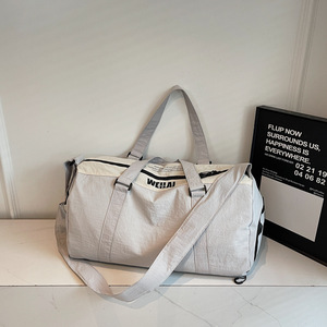 Sac de sport de haute qualité, léger, bicolore, grande capacité, imperméable, facile à transporter, sac de voyage décontracté - Product Image 3