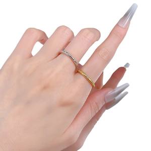 2025 nouvelle bague Joker de luxe minimaliste en argent S925 avec serpent <span class=keywords><strong>esprit</strong></span> plaqué or et queue bijoux en Zircon à la mode pour anniversaire - Product Image 5