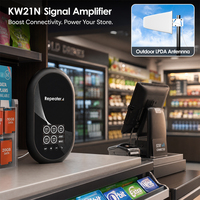 Amplificateur de signal cellulaire Lintratek KW21N 5 bandes 65 dB, solution professionnelle et commerciale pour bureau, magasin, projet, amplificateur de signal CE FCC