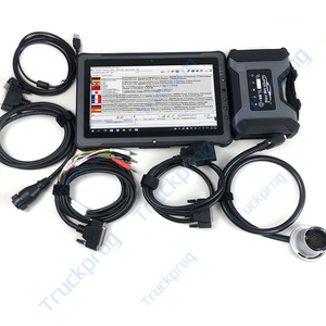 แท็บเล็ต F110 รุ่นฟูลคอนฟิวเมชั่น Super MB Pro M6 เครื่องมือวินิจฉัยรถยนต์ รถบรรทุก รถบัส รถตู้ แบบไร้สาย สำหรับงานหนัก - Product Image 2