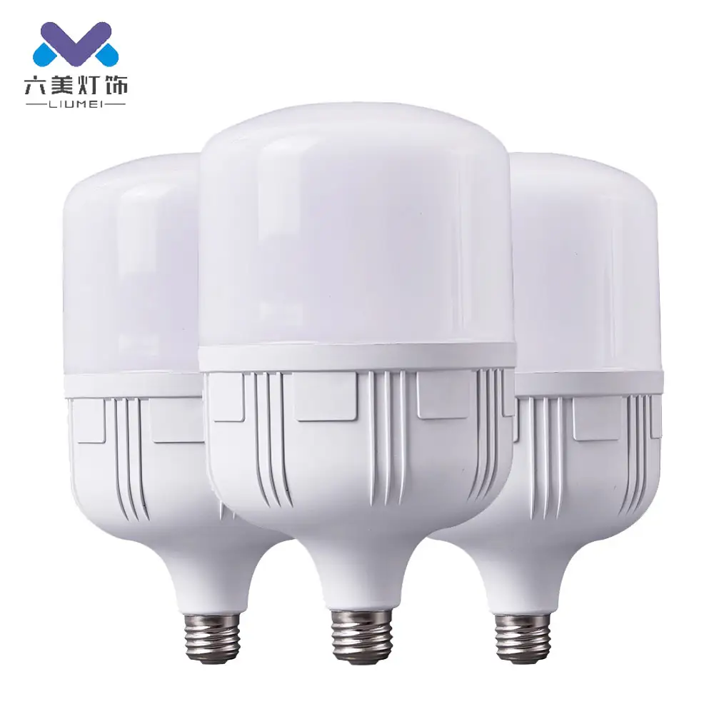 Boîtier électrique 5W/10W/15W/20W/30W matière première b22 e27 ampoule LED en plastique phare oeil de nuit ancienne ampoule LED