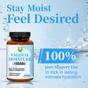 แคปซูลสมุนไพรเสริมความชุ่มชื้นช่องคลอดสำหรับผู้หญิง บรรจุขวด  OEM ODM รับผลิตตามสั่ง  แคปซูลปรับสมดุลอารมณ์ - Product Image 3