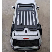Plateforme de toit en aluminium compatible avec Toyota Prado LC250 J250 2024 2025 avec ouverture de toit ouvrant, accessoires extérieurs tout-terrain 4x4