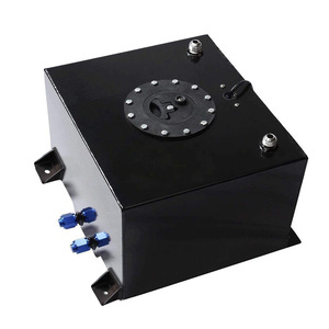 Aluminum Alloy Fuel Tank 40L Mirror Polished With Sensor For <b>Modified</b> Cars - Product Image 2