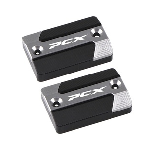 アルミブレーキマスターシリンダーリザーバーキャップ修正されたオイルタンクカバーホンダ PCX125 PCX150 PCX160 オートバイアクセサリーに適合 - Product Image 6