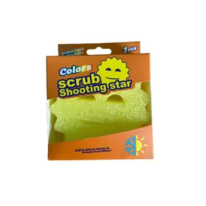 Scrub Sponges With Customized Shape Logo For Mommy Kitchen Multipurpose Cleaning