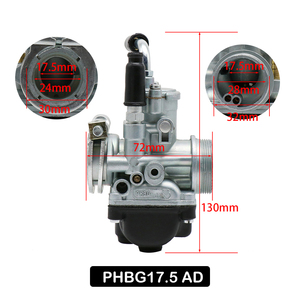 Conjunto de <span class=keywords><strong>carburador</strong></span> PHBG AD 4T(A) para motocicleta 17,5mm 19,5mm 21mm Vergaser Carb Assy R2585/R2587/ R2585 - Product Image 3