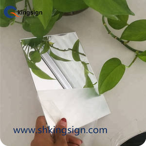 Kingsign incassable A4 taille 400x600mm <span class=keywords><strong>plaque</strong></span> acrylique miroir en plexiglas découpée au laser - Product Image 3