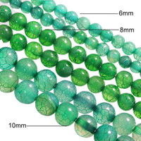 Perles rondes en pierre précieuse naturelle, accessoire pour la fabrication de bijoux, vente en gros, 100 pièces, AB1990