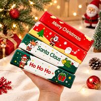 Bâton de beurre de Noël en PU, rempli de farine, à rebond lent, parfumé, jouet anti-stress à presser au bout des doigts, cadeau de Noël