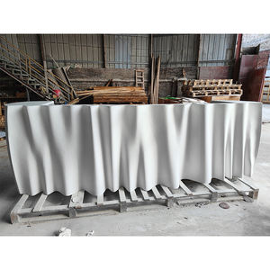 Bureau d'accueil géométrique GRG pour hall commercial, approvisionnement en usine, vente en gros, conception personnalisée, léger - Product Image 5