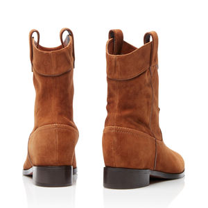 Chaussures d'hiver en cuir PU pour femmes, bottines <span class=keywords><strong>plates</strong></span> et courtes, couleur noire, collection - Product Image 5