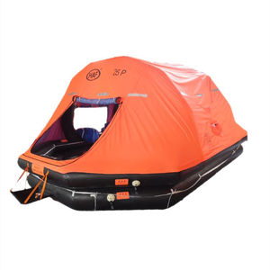 المصنع مباشرة بيع رمي نوع طوق نجاة قابل للنفخ مع CCS شهادة أنواع liferaft 25 رجل - Product Image 5