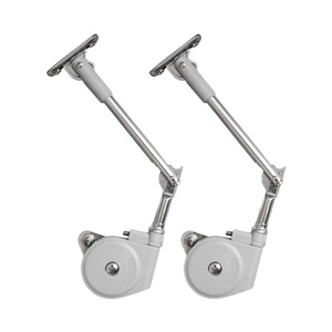 Couvercle en plastique facile à installer avec porte à rabat à fermeture douce à 105 degrés pour boîtes à jouets dans les ateliers et les cuisines - Product Image 1