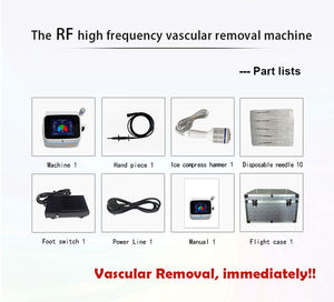 Dispositivo de Terapia de Termólisis para Eliminación de Venas, Terapia para Venas Varicosas, Arañas Vasculares y Manchas de Vino, Máquina de Eliminación Vascular RBS Medical - Product Image 2