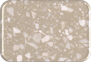 Mới nhất sinh thái có ý thức hiện đại Nhân Tạo Màu Be đá cẩm thạch lớn sàn Countertop và Vanity đầu cho nhà bếp và khách sạn dự án sử dụng - Product Image 6