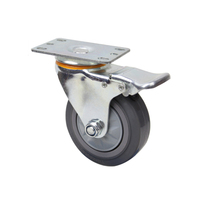 Roulettes de meubles de 4 pouces Premium Factories Changcun Trolly 60Kg Wheel Heavy Duty Plastic Wheels