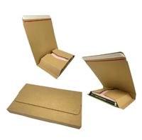 Taille personnalisée paquet plat expédition enregistrement postal Album disque expéditeurs livre boîte d'emballage vinyle LP enveloppe avec bande déchirable