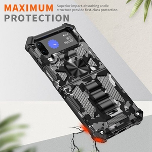 เคสโทรศัพท์แบบมีขาตั้งในตัวสำหรับ Samsung Galaxy Z Flip 4สำหรับ Z Flip 3/Flip <span class=keywords><strong>5</strong></span>เคสฝาหลังกันกระแทก - Product Image 6