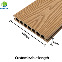 Terrasse en composite Wpc 3m 4m en stock Planche de plancher en bois de jardin Panneaux de plancher en Wpc utilisés terrasse en composite extérieur gaufrage 3D