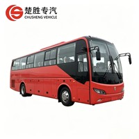 Autobús de Turismo de Lujo Tenglong de 12 m, 50-55 Asientos, Diésel, para Transporte Interurbano de Larga Distancia