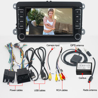 7 "voiture GPS Navi stéréo Radio lecteur Android pour VW Golf 5/6 Passat Tiguan Polo Jetta siège