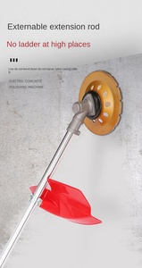 Machine à poncer le béton pour sols, murs et élimination de la peinture et de la rouille, mélangeur à béton 200 mm - Product Image 6
