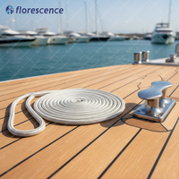 Cordage d'amarrage marin en nylon double tressé pour bateau, haute résistance