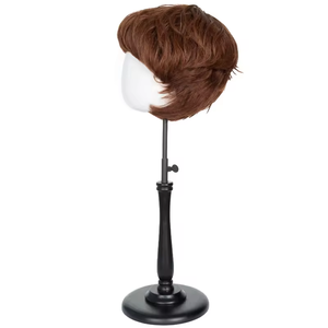 Pour les femmes en gros usine fournisseur meilleure perruque humaine brésilienne coupe pixie droite courte perruque Bob avec frange perruques de cheveux humains - Product Image 6