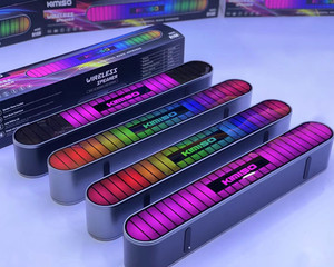 Altavoz Bluetooth R168 con Luces RGB, Altavoz <span class=keywords><strong>de</strong></span> Escritorio con Graves <span class=keywords><strong>de</strong></span> Alta Calidad, <span class=keywords><strong>Caja</strong></span> <span class=keywords><strong>de</strong></span> Sonido con <span class=keywords><strong>Ritmo</strong></span> Musical y Luces - Product Image 6