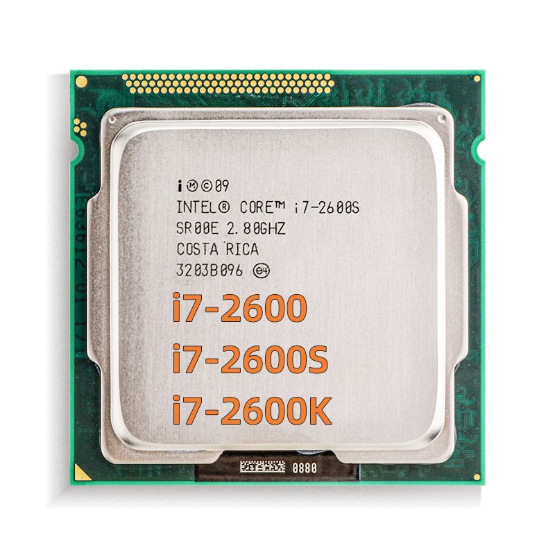 I7 2600kプロセッサーIntel Core i7 2600k中古コンピューターCPU