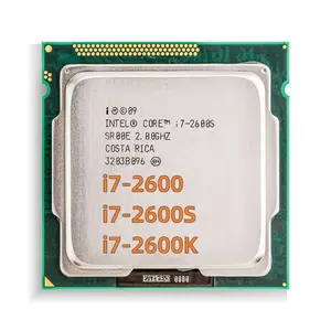 I7 2600k מעבד intel core i7 2600k משמש מחשב מעבד