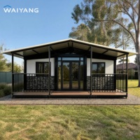 Rumah Kontainer Kustom Rumah Hunian Mewah Prefabrikasi Rumah Kontainer yang Dapat Diperluas Australia Rumah Kontainer yang Dapat Diperluas