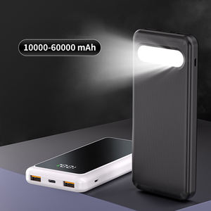 Chargeur de batterie personnalisé en gros avec logo, affichage numérique, PD22.5W, 50000mah, 60000mah, 4 sorties USB Type-C, Power Bank - Product Image 4