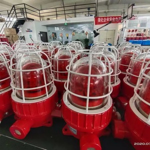 Kim loại công nghiệp âm thanh báo động hình ảnh còi báo động âm thanh-ánh sáng báo động IP65/IP67 đánh giá AC220V CE chứng nhận - Product Image 2