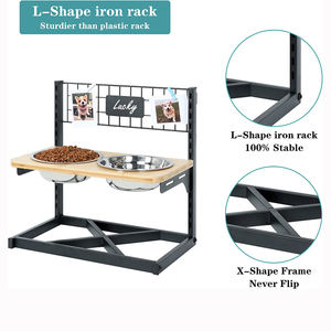 JH-Mech-Bols surélevées pour chiens, support réglable de 4.8 à 15.7 pouces de <span class=keywords><strong>hauteur</strong></span>, pour chiens et chats - Product Image 5