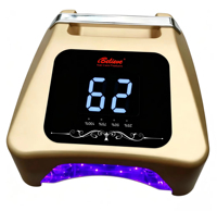 Lampe à ongles UV LED sans fil rechargeable professionnelle 72W, 36 perles LED, minuterie multiple, séchoir professionnel pour manucure en salon