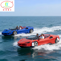 Nouveau Design 2026 Populaire Bateau Électrique Supercar Aquatique en Fibre de Verre, Jet Ski de Luxe Sportif et Rapide