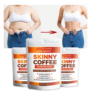 OEM Skinny Keto Coffee Support Appetite Detox & Boost Metabolism 30 Days Weight Loss Slimming Coffee