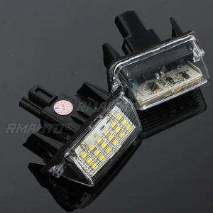 2PCS Lampes LED pour plaque d'immatriculation pour Toyota Corolla Yaris Vitz Camry Prius C Ractis Verso S - Product Image 3